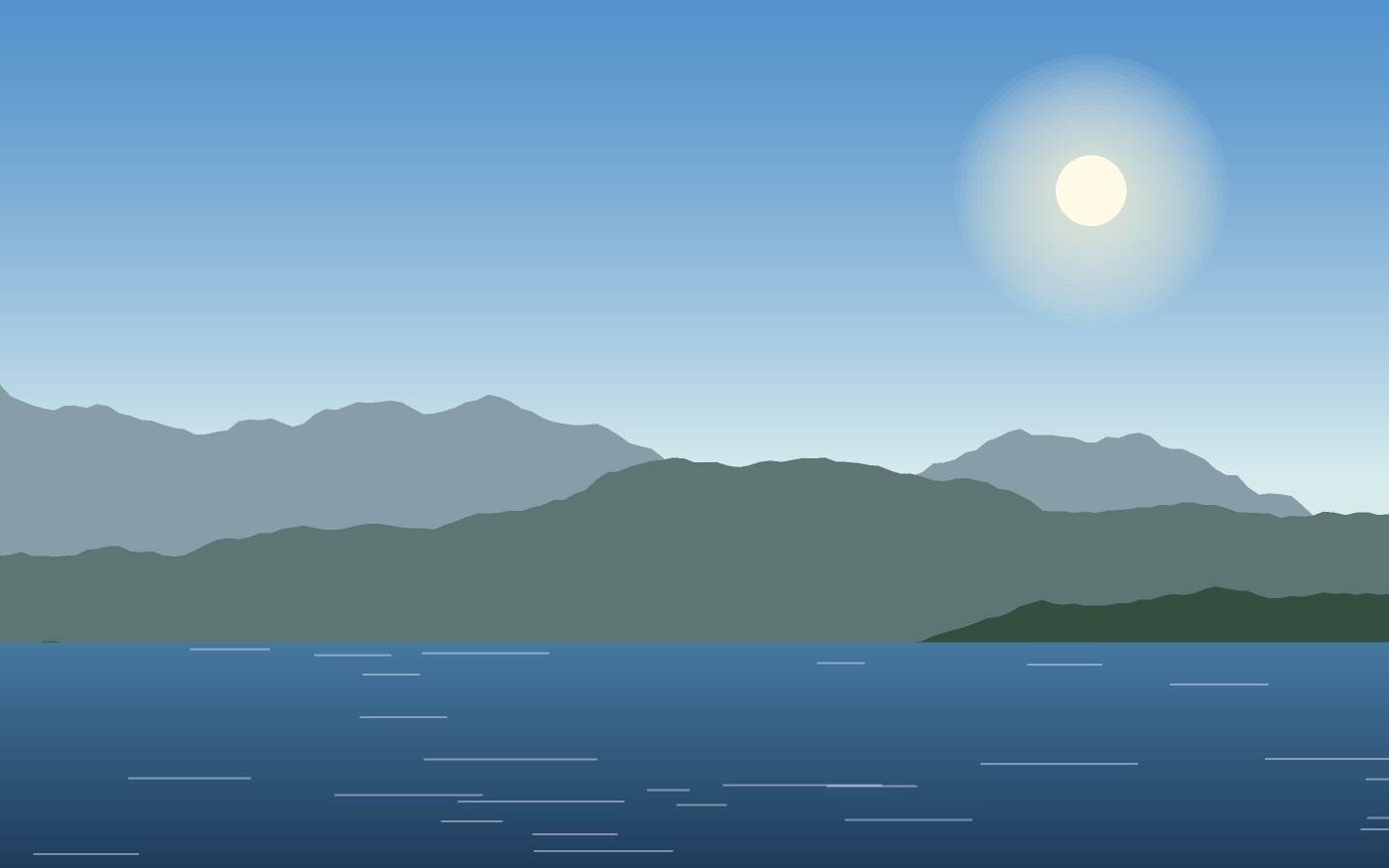 Landschaftsillustration