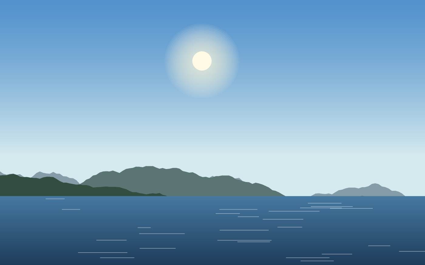 Landschaftsillustration