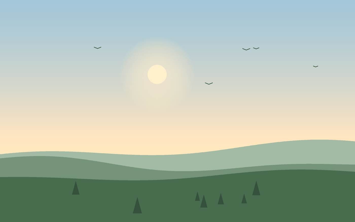 Ilustracja krajobrazu