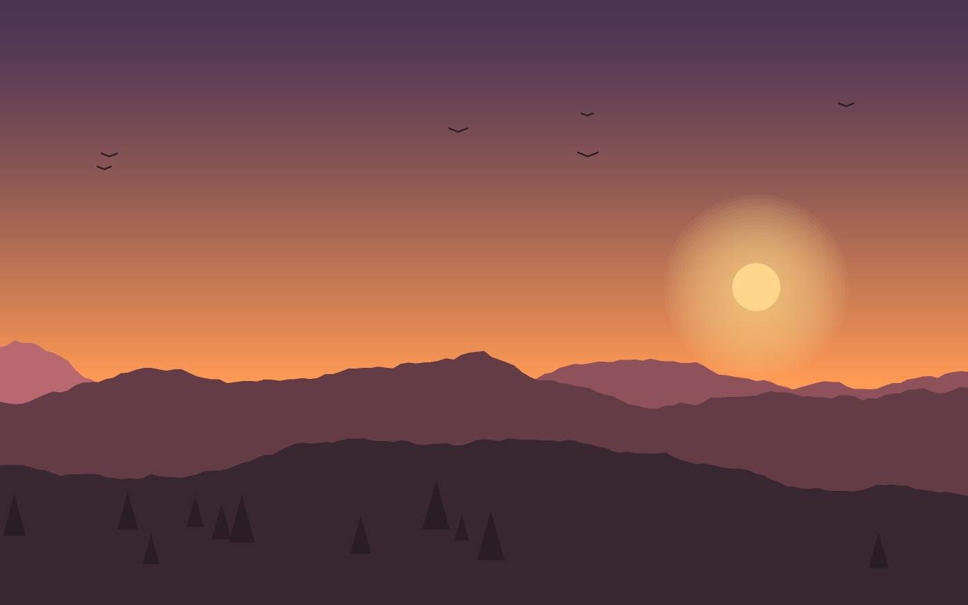 Landskapsillustration